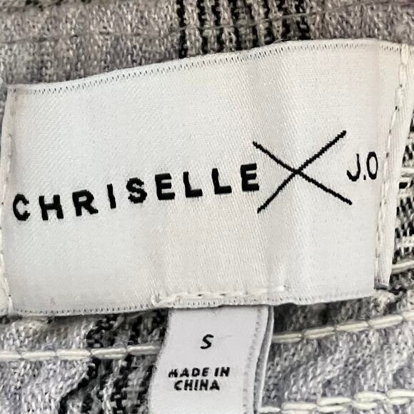 Chriselle X J.O.A. Plaid Off-the-Shoulder Midi Top Small - Picture 2 of 2